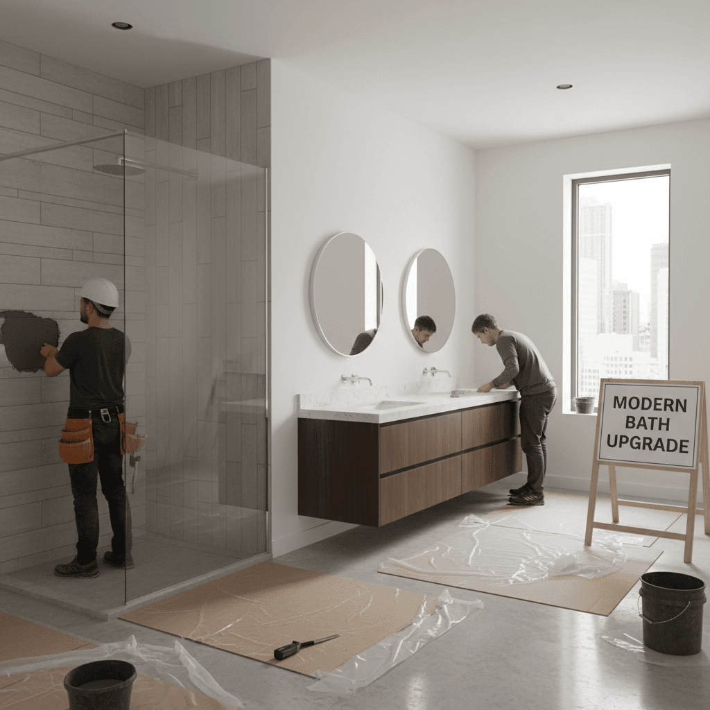 Bathroom remodeling