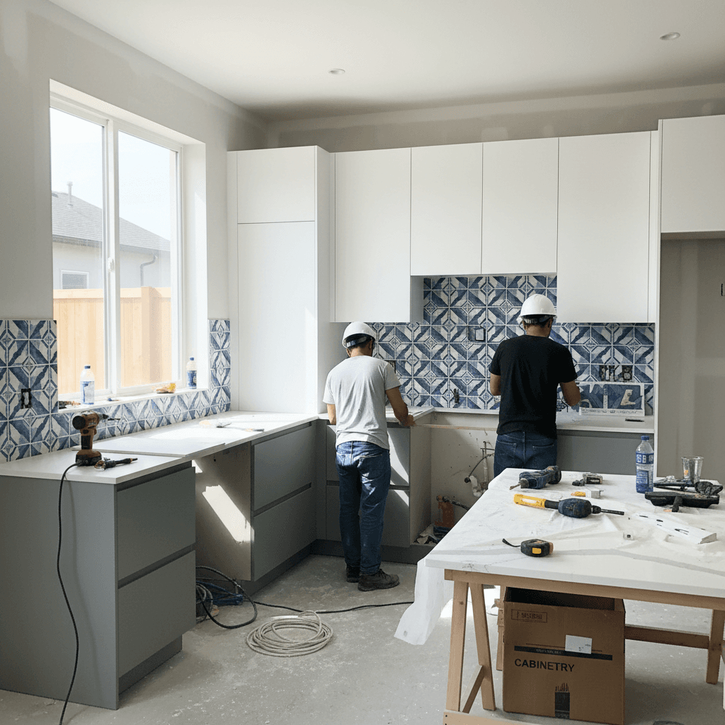 Kitchen finishing