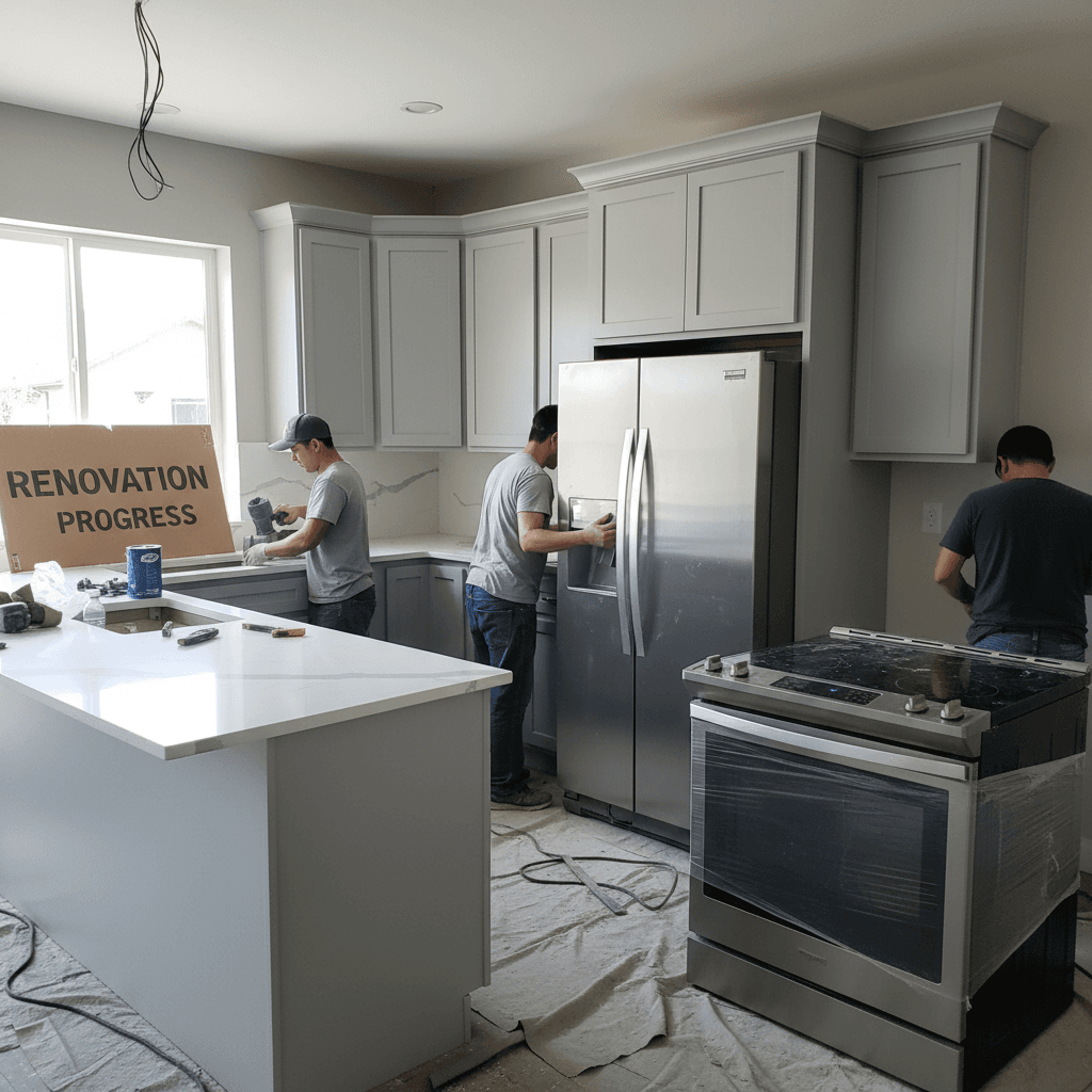 Kitchen renovations